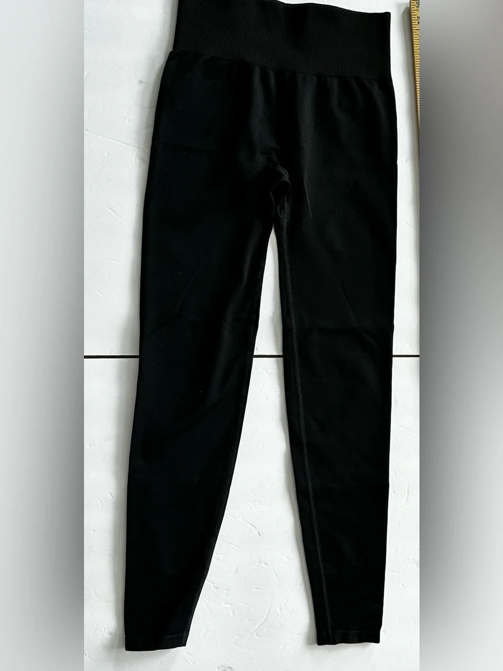 PINK Victoria's Secret Black Seamless Waistband Panel